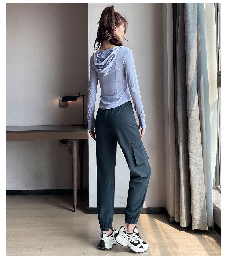 Women's Quick-Dry Sportswear Set: Summer 2024 Fitness Pants & Sun-Protection Running Gear