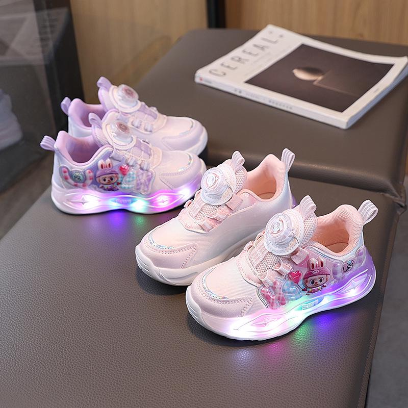 Barnskor med ljus, slip-on, prinsessmodell för våren 2025