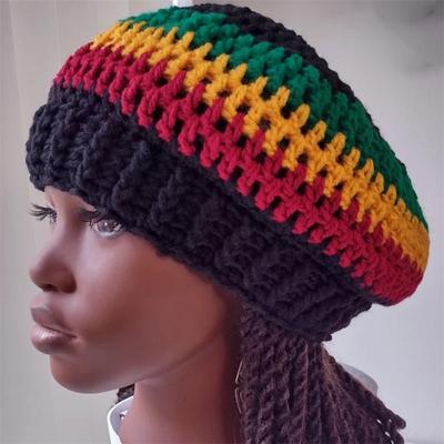 New Handmade Crocheted Horn Braid Party Funny Halloween Parent-child Hat