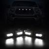 4PCS Car LED Front Grill Light For Toyota Tacoma Raptor TRD Off Road Sport 2020 2021 External Grill Lamp LED Grille Lights