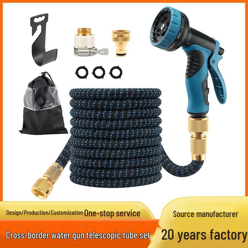 High Pressure Explosion-Proof Retractable Garden Hose with Spray Gun