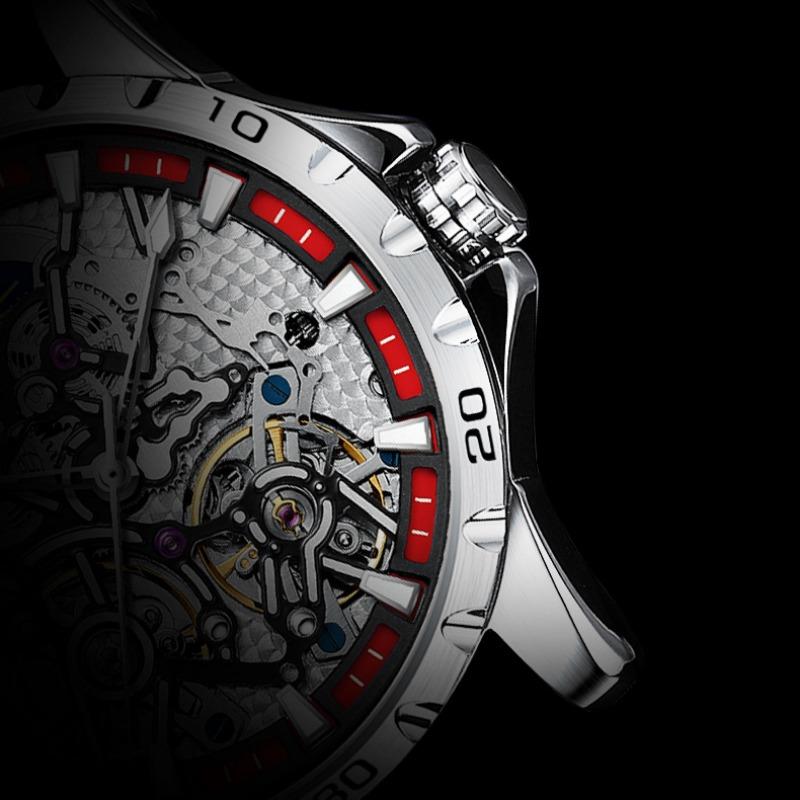 AILANG New Swiss Genuine Watches Double Tourbillon Automatic Mechanical Watches Men Waterproof