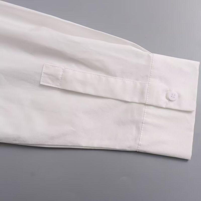 Kaslead New Women Clothes Western Style Fashion Cotton Twill Poplin Loose Variety Shirts