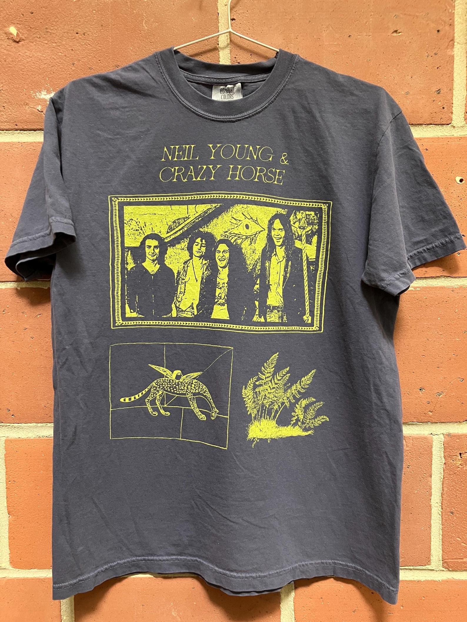 Neil Young fan art T-shirt 3XL