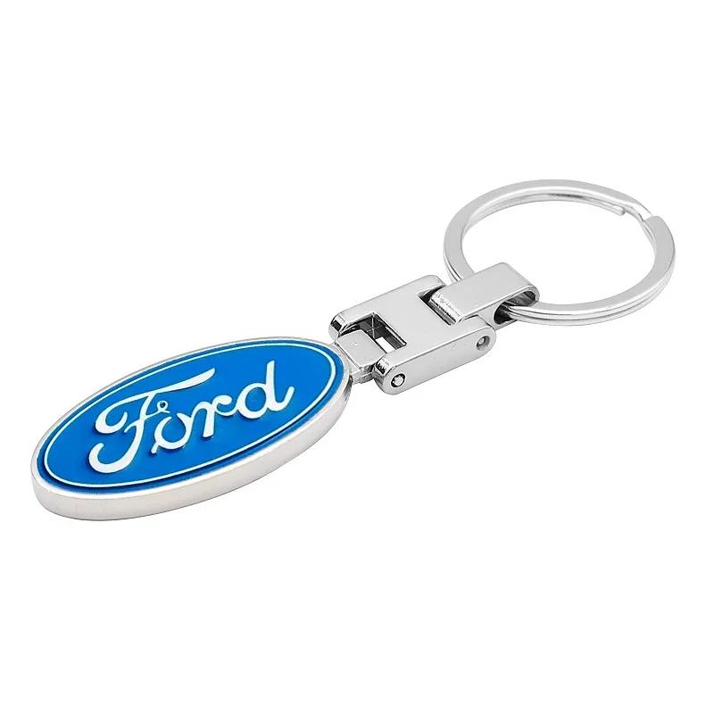

Car Sticker Ford New 2025 Hot Car Keychain Vintage Leather Keyring Creative Key Chain For Ford Focus 2 3 Mondeo Kuga Fiesta MK7