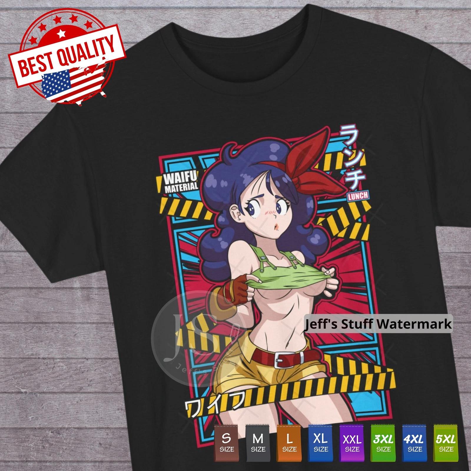 Kawai Waifu Material T Shirt Anime Manga Japanese Clothing Kawaii Sugoi Geek Tee 2XL