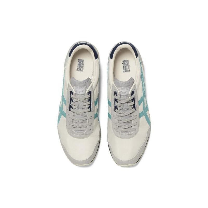 ONITSUKA TIGER Dualio Marathon Running Shoes 'Cream White Grey Aqua' Sneakers 1183B545-203