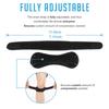 1Pair Patella Knee Strap, Adjustable Knee Brace Patellar Tendon Stabilizer Support Band for Knee Pain Relief