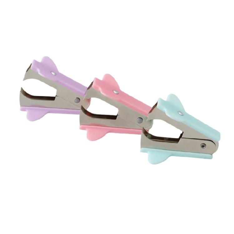 

3Pcs Fun Shaped Staple Removers Staple Puller with 3 Pack Effortless Operation Ergonomic Handle 3 Color Option 1