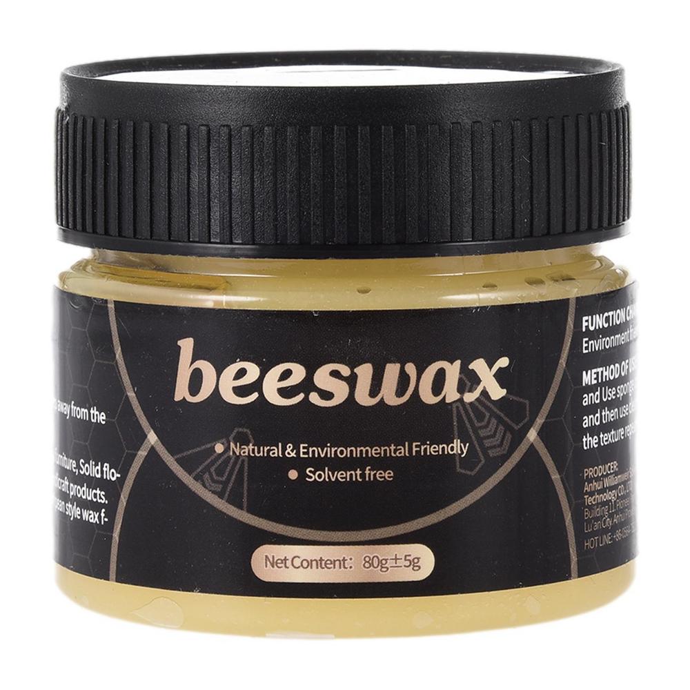 

Wood Wax Waterproof Natural Beeswax For Floor Multifunctional Wood Restorer For Seals Stones Tables Artwork Wooden Bracelets