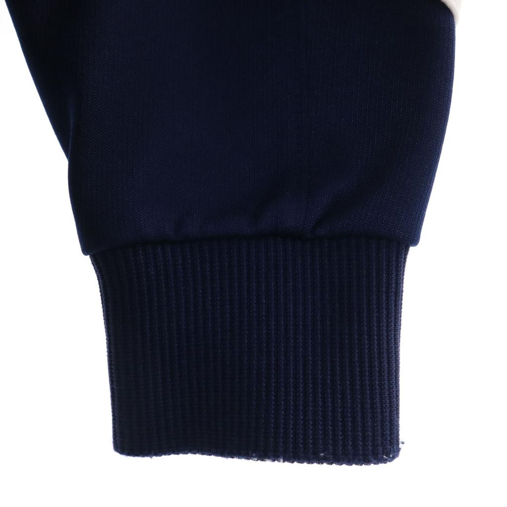 Adidas 80. léta Stará tepláková bunda L Námořnická modř Descente dres Pánská Použitá