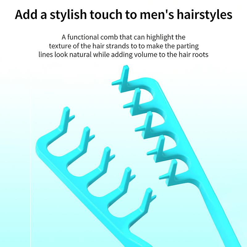 Textur Haarkämmkamm Ponykämme Flauschiges Friseurwerkzeug Für Frauen Und Männer
