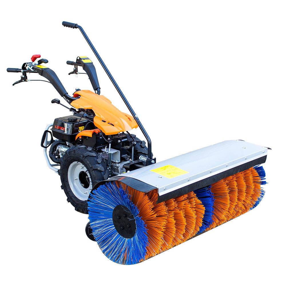6.5-15 HP Hand-Push Multifunction Snow Sweeper for Driveways and Communities