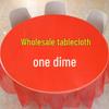 ZISIZ Disposable Plastic Tablecloth
