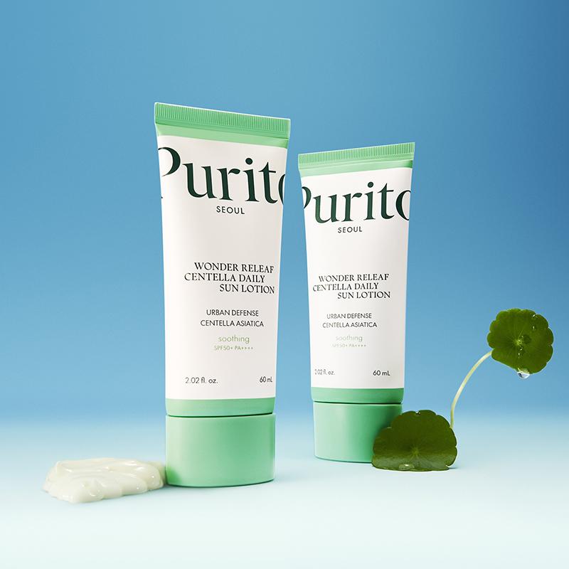 Purito Wonder Releaf Centella Denní opalovací mléko SPF 50+ PA++++ 60 ml
