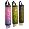 Hanging Mesh Plastic Bag Dispenser Large Capacity Easy Access For Home Storage For Kitchen Recycling Containers