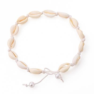 1 pièce Collier Minimaliste Élégant Coquillage Dame, Personnalité Vintage Bohème Style Voyage Plage Accessoires