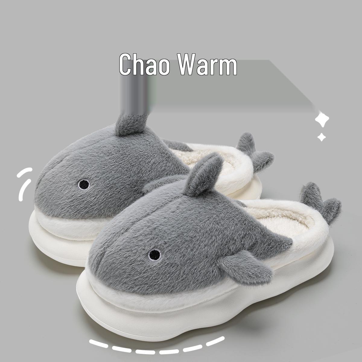 

Women s and Men s Thick-Soled Cotton Slippers for Autumn/Winter 2025: Non-Slip, Velvet-Lined, Indoor/Outdoor Wear. 44-45 сірий колір