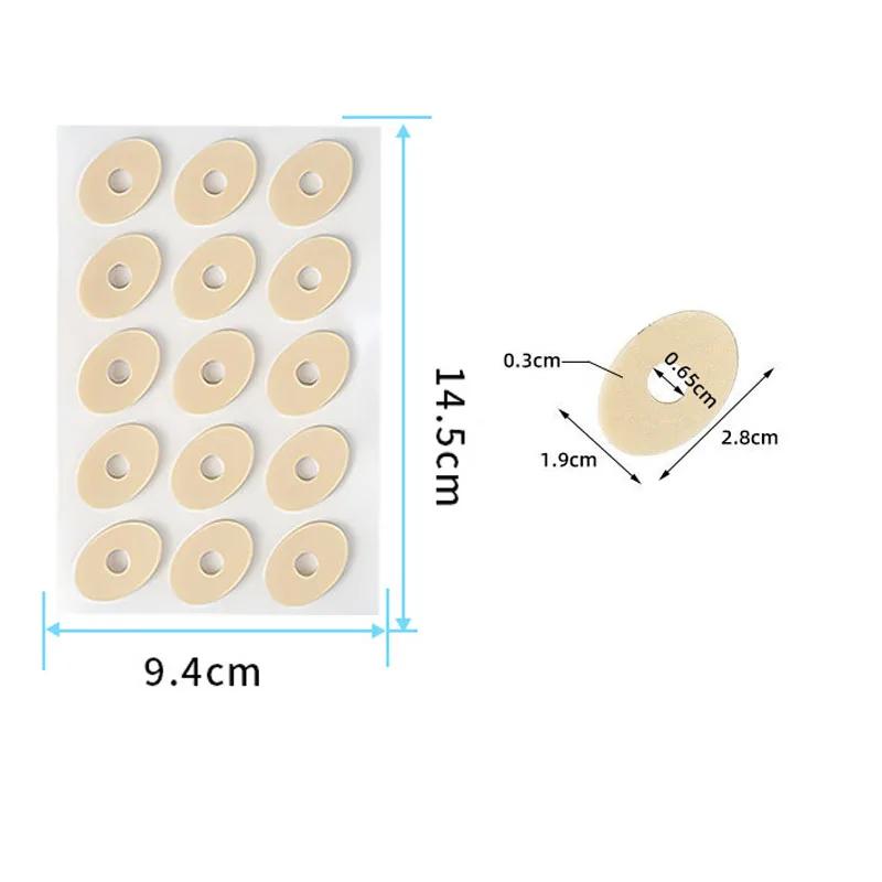 15 pezzi/set Cerotti per mais Cuscinetti per calli del piede Protezione dita Piedi anti-usura Anti-calli Cerotto per piedi Cuscinetti per alleviare il dolore Protettore