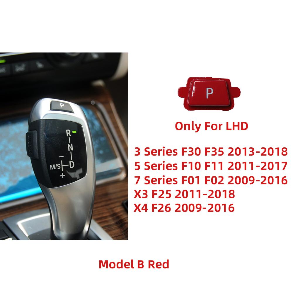 Automaat P Parkeerknop Versnellingspookknop Geschikt voor BMW 1 3 5 6 7 Serie X3 X4 X5 X6 F15 F16 F25 F26 F30 F31 F10 F11 F02 G12 G30 G08