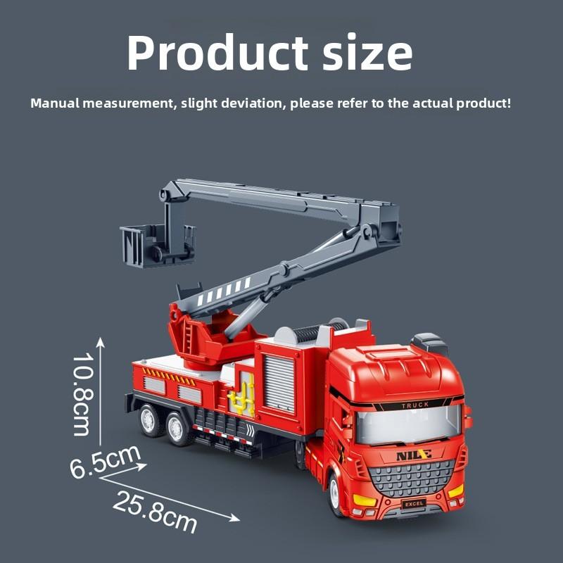 Firefighter Rescue Kids Toy Car With Interactive Features And Mechanism Inertia