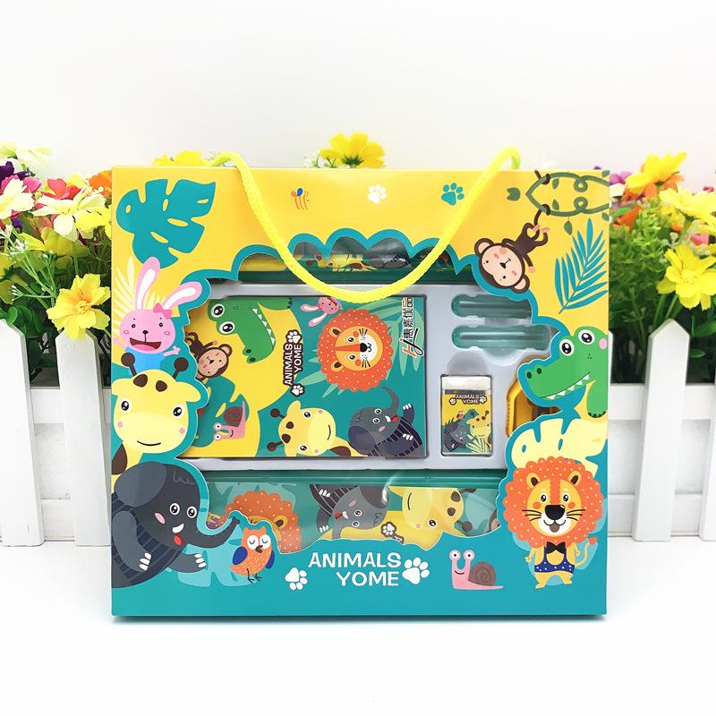 Children's Cartoon Stationery Set: Kindergarten Prizes and Graduation Gifts