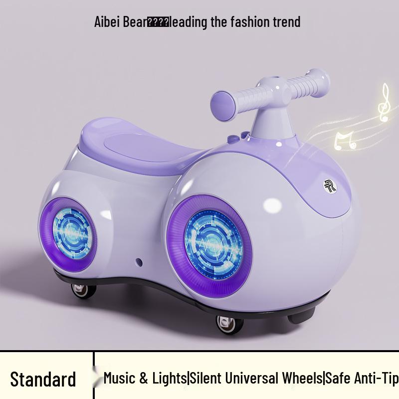 Celebritami schválené chodítko a balanční kolo pro miminka: Tiché, protipádové twist auto pro děti ve věku 1-3 roky