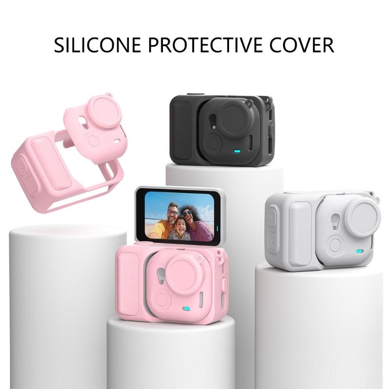 Ultra Thin Protective Skin for GO Ultra Action Cameras Precise Fit AntiScratch Includes Detachable Straps