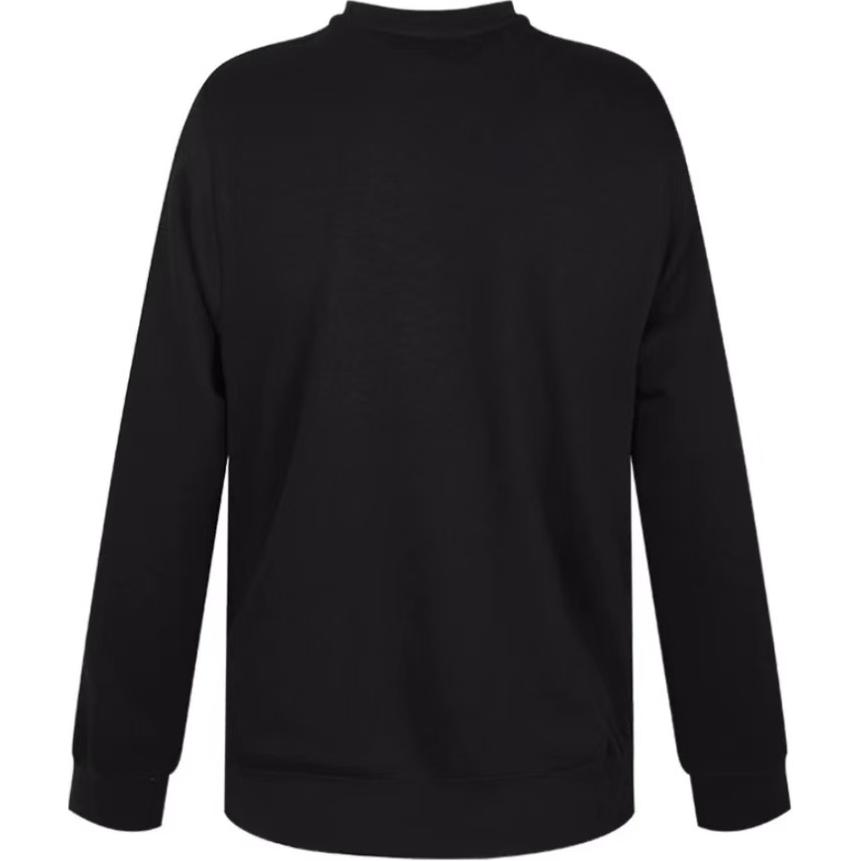 Nike Fashion Outdoor Breathable Urban Commuting Versatile Logo Round Neck Sweatshirt Unisex sweatshirt Black BV2667-010(TEAM1061-3.3.4)