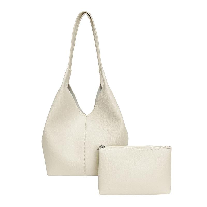 New Large-Capacity Bag, Women'S High-End Sense Niche Class Commuter Bag Versatile Shoulder Tote Bag