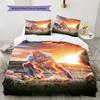 Erling Haaland Force Bedding Quilt Set Quilt Cover Pillowcase Home Decoration Birthday Gift (1 * Duvet Cover + 2 * Pillowcase, Without Core)