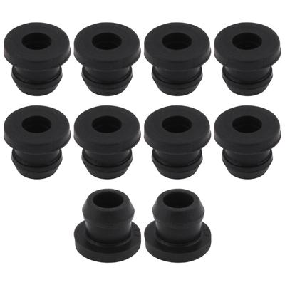 10Pcs Stove Grommets Scratchproof Grates Grommet Kit Rubber Grommets Heat Resistant Grate Pad Replacement Part