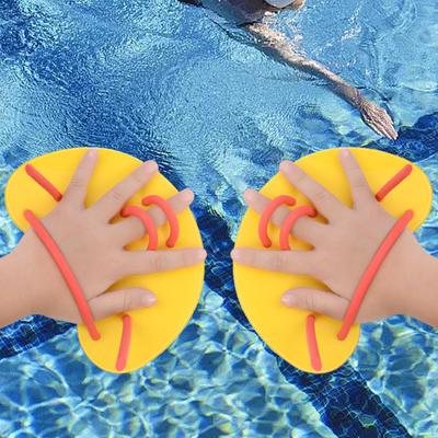 Adjustable Strap Swim Hand Paddles for Enhanced Aquatic Fitness