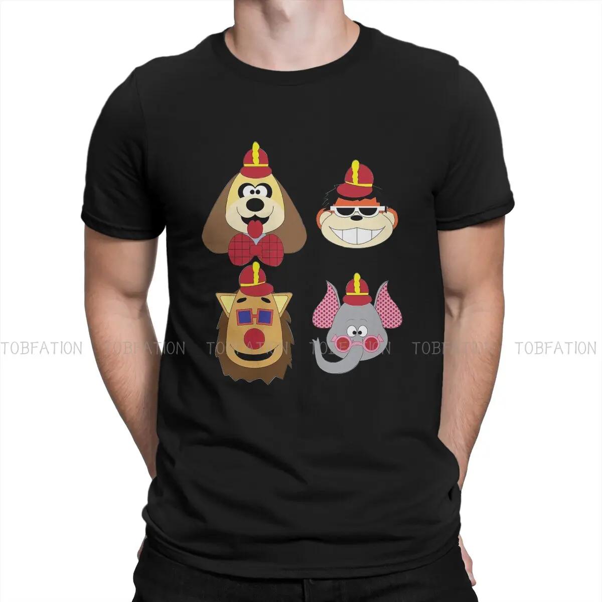 Хэллоуин Рождество Музыка Все участники Уникальная футболка The Banana Splits Мультяшный персонаж Удобная Креативная Идея подарка Футболка Товары M