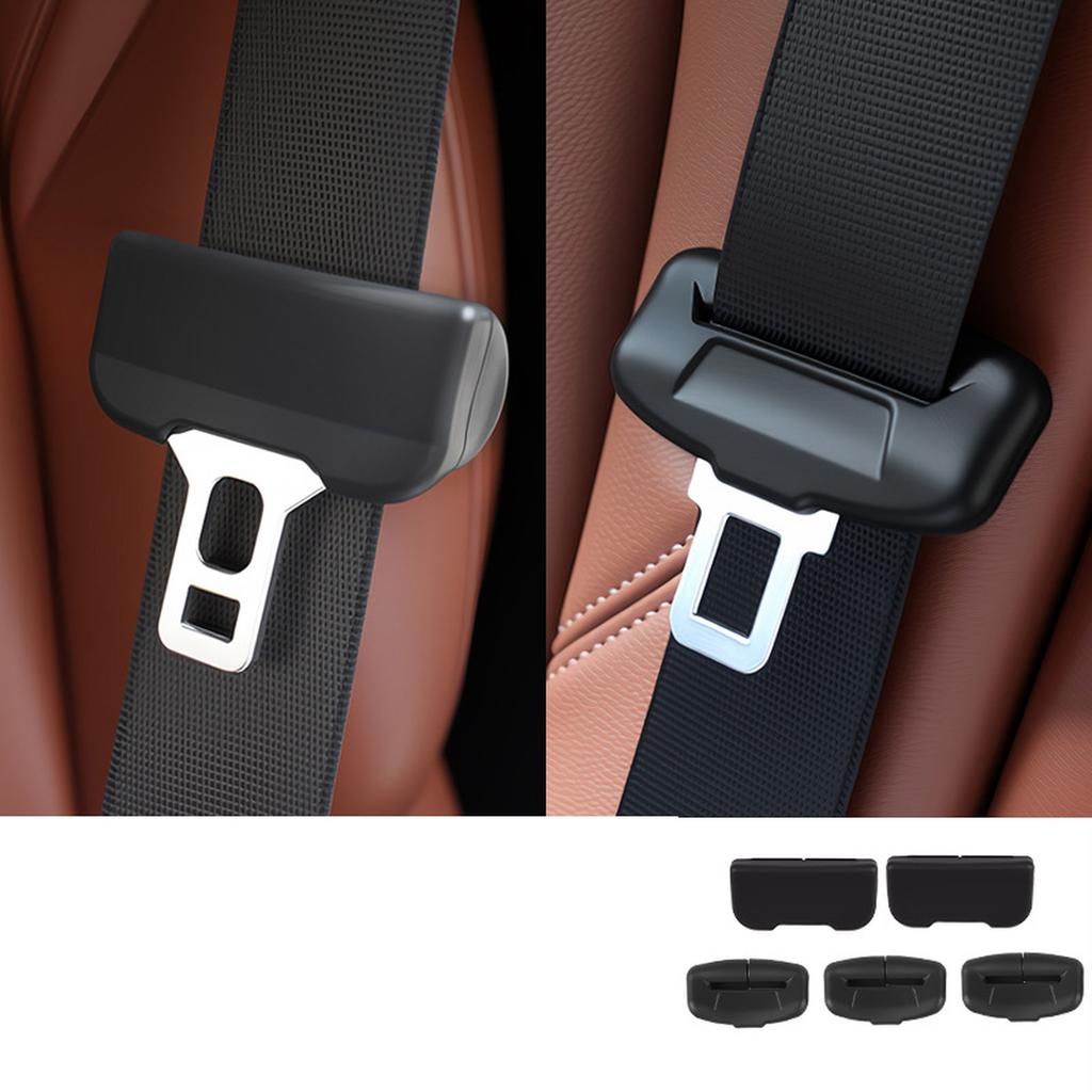 Silicone Car Seat Belt Buckle Cover -Collision Scratch Quiet Universal