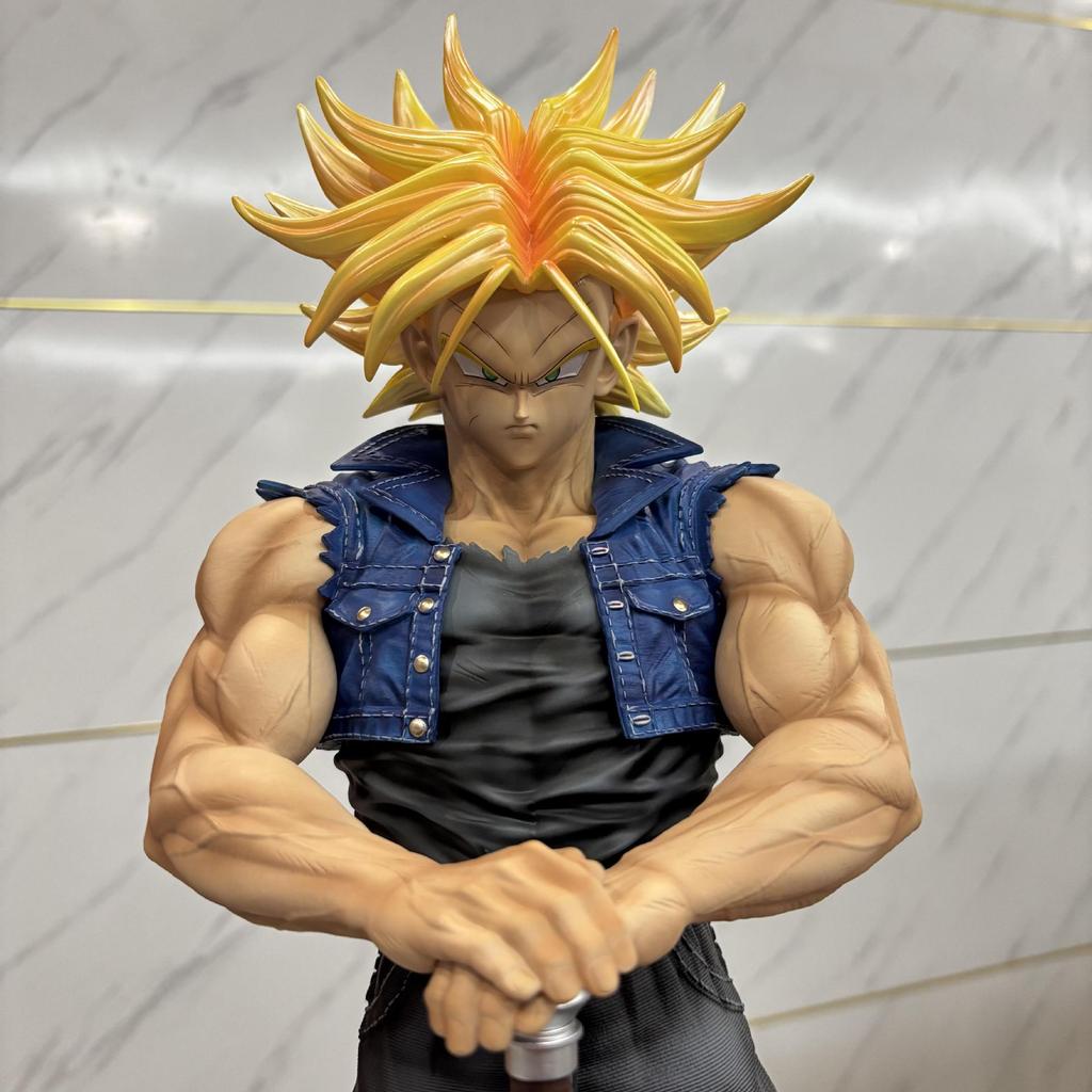 New Anime Jt Staue 53cm Anime Dragon Ball Z Figure Trunks Action Doll Figures Pvc Statue Collection Model Toys For Surprise Gift