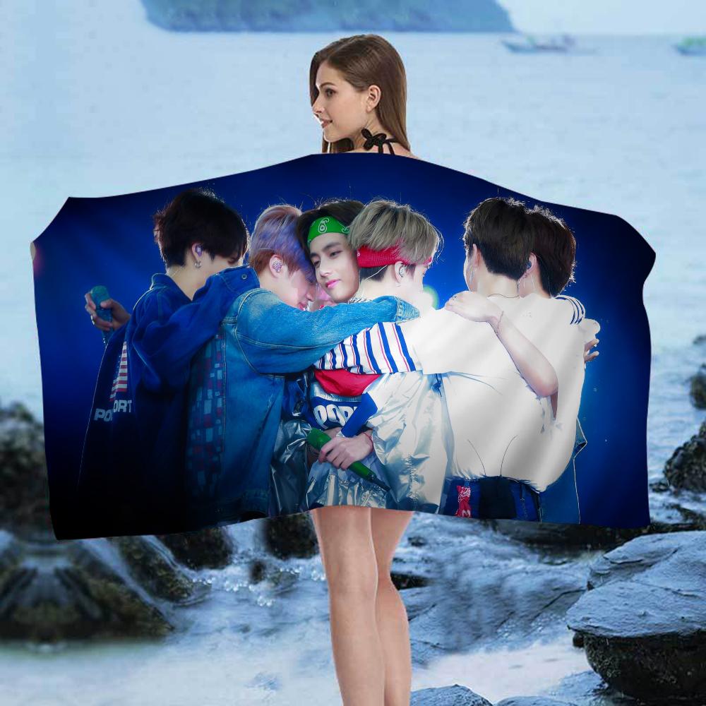 Dynamite Kpop Boys Big Microfiber Beach Towels Quick Dry Towel Sand Beach Towels Pool Towel For Travel Swim Pool Yoga