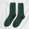Zufällige Bunte Farben Mode Glänzende Socken Koreanischer Stil Gold Silber Seidensocken Luxus Design Hohe Qualität Damen Socken