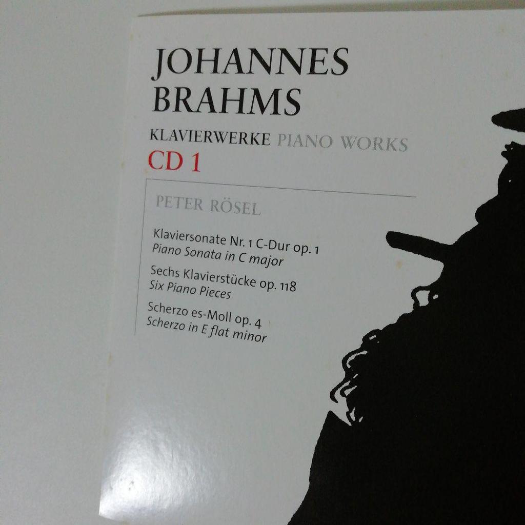 [USED] Brahms Piano Works Peter Roesel