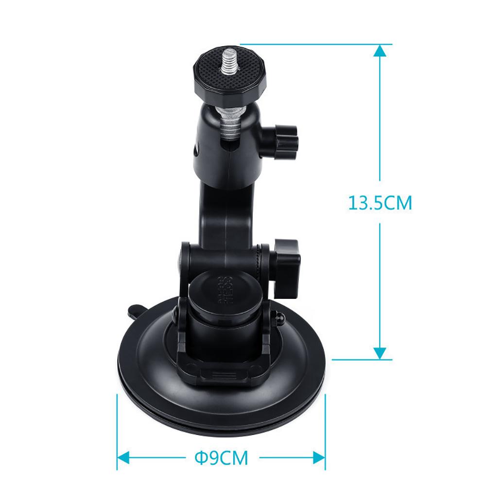 Windshield Suction Cup Mount For Gopro Hero 13 12 11 10 9 8 7 6 DJI OSMO Camera