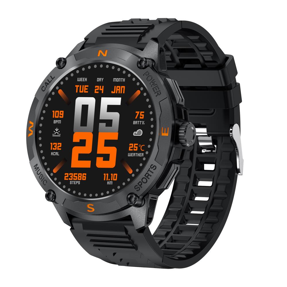 Outdoor GPS Smart Watches Men  Screen Blue Tooth Call Sports Heart Rate Health Detection Deep Waterproof Smartwatch Sleep