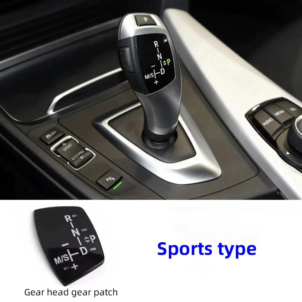 

3 шт./компл. эмблема на ручку переключения передач автомобиля, наклейка на панель ручки переключения передач для BMW 1 2 3 4 5 7 серии X1 X3 X4 X5 X6 M3 M5