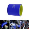 - Blue&yellow 2.5" 64mm Straight Silicone Intercooler Intake Pipe Coupler Hose -0025-QY
