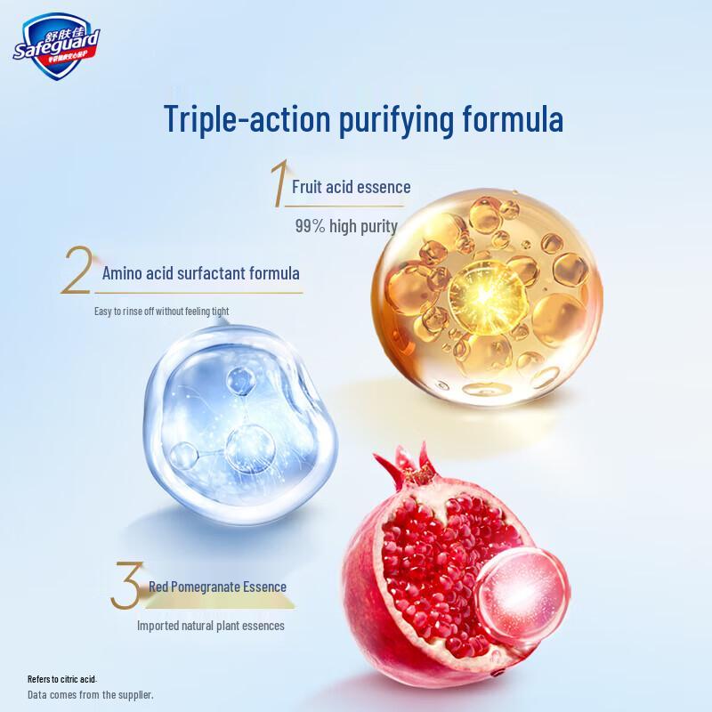 Safeguard Pomegranate Foaming Body Wash