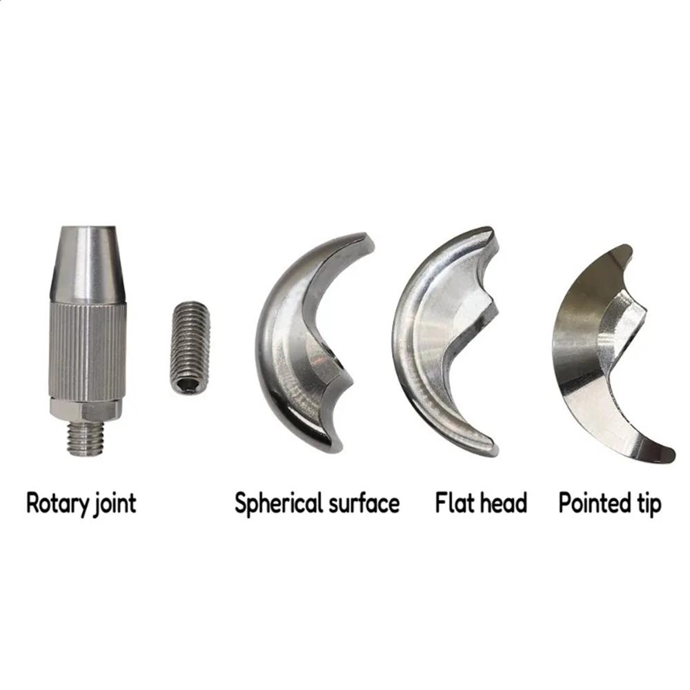 Adjustable Dent Repair Tool with 3 Interchangeable Heads