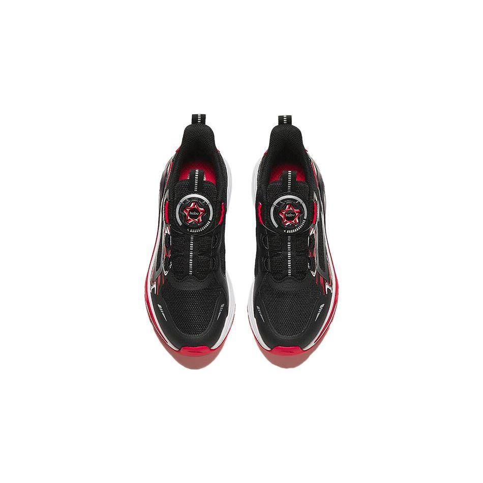 Anta Comfortable Versatile Lightweight Anti-Kick Low-Top Kids Running Shoes Kids sneaker Black Red 312415531-2