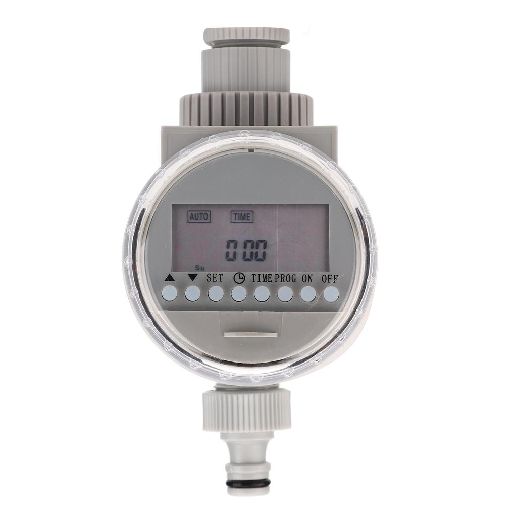 Solar Water Timer Smart Automatic Watering Irrigation Controller System with LCD Display Screen for
