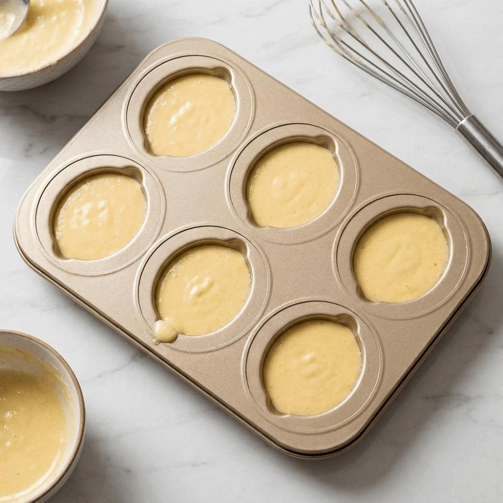 Food-Grade Madeleine Cake Pan Carbon Steel Muffin Pan Sturdy Pastry Tray Bread Making