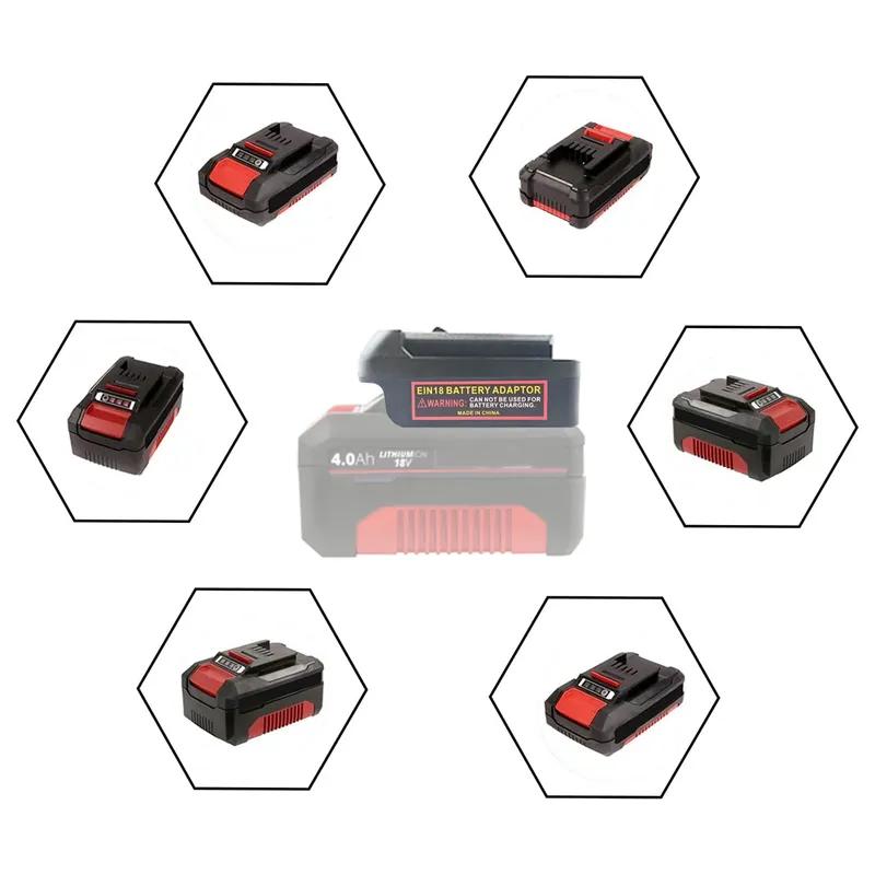 For Ein-hell 18V Li-Ion Batteries Converting To for Bosch BAT Series 18V Li-Ion Battery Power Tools Battery Adapter Converter