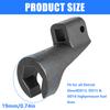 Diesel Fuel Line Socket Tool Replace J-48770 W47058090900 for Detroit DD13 DD15 DD16 Fuel Lines Reinforced Socket Tool